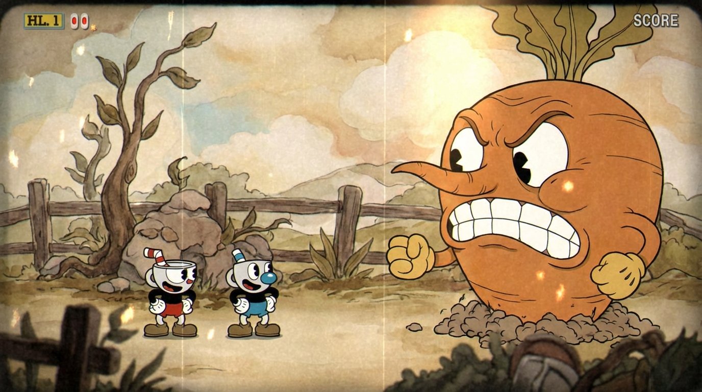 Cuphead game screenshot