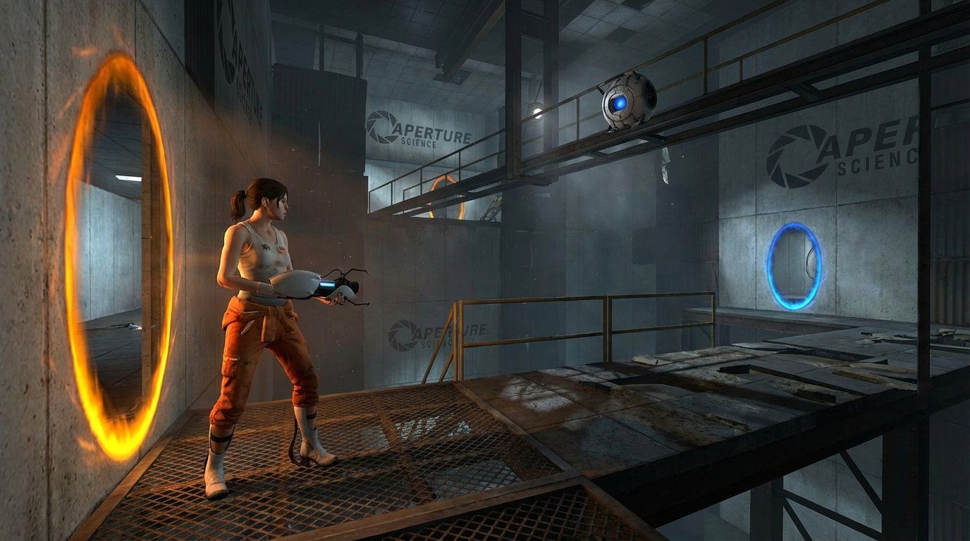 Portal 2 game screenshot