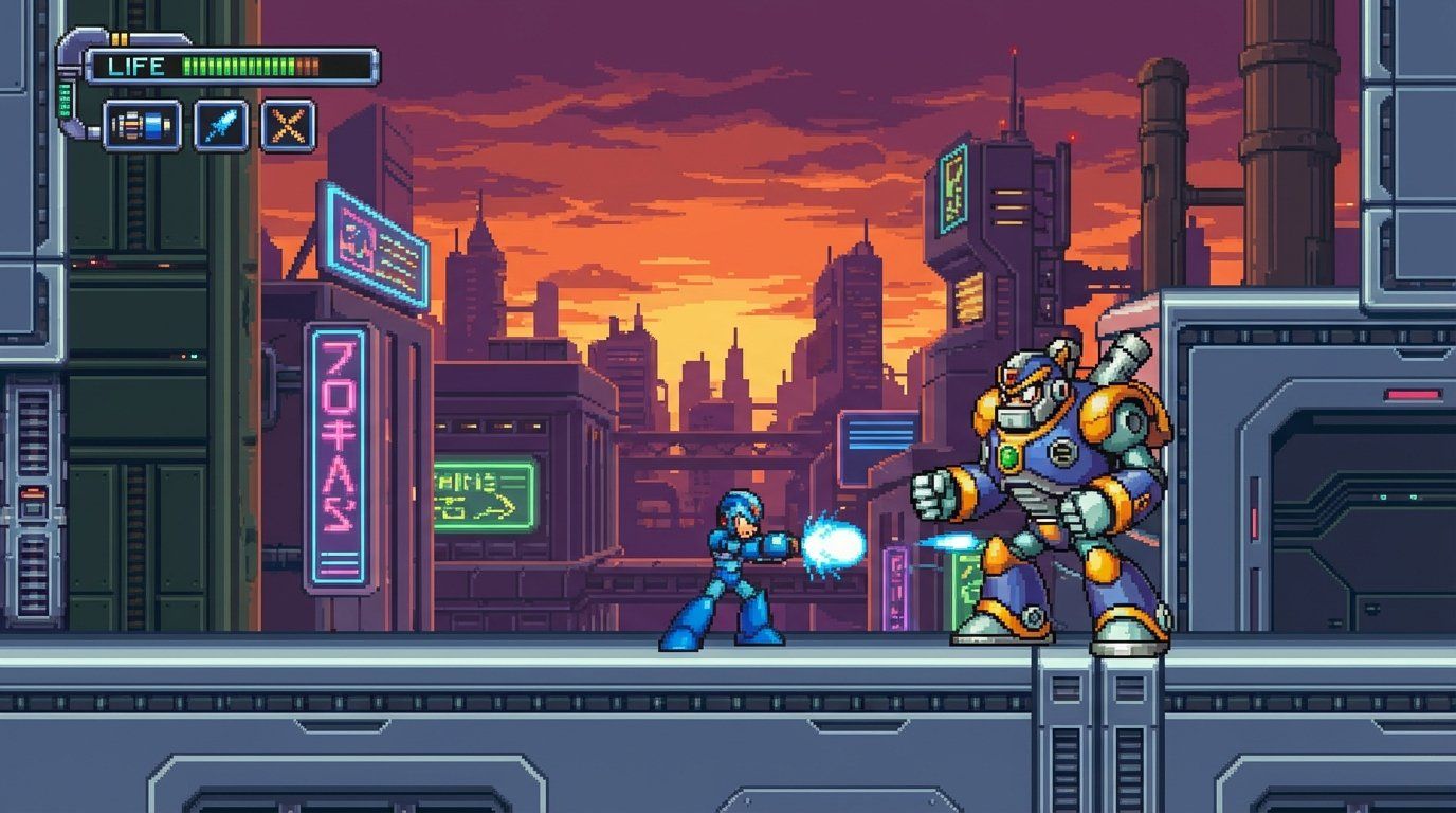 Mega Man X game screenshot