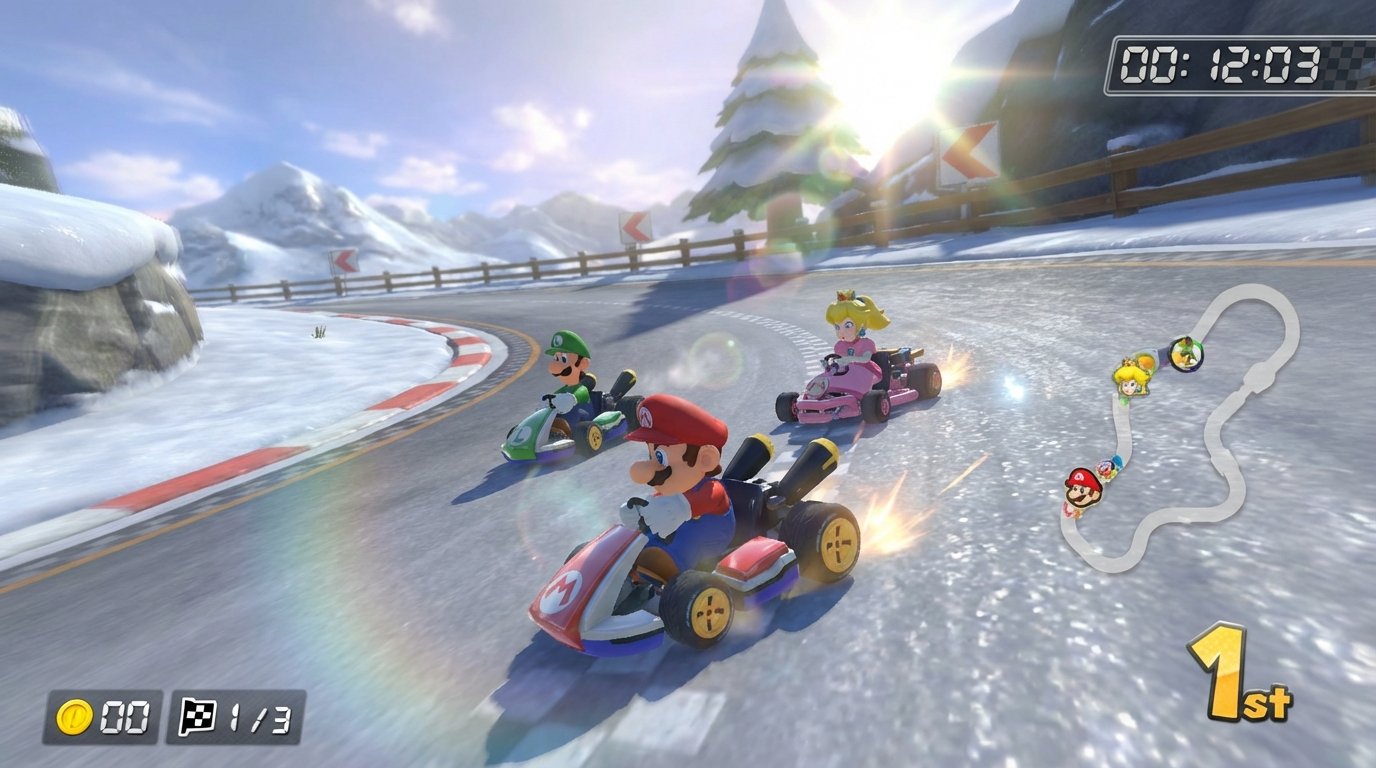 Mario Kart 8 Deluxe game screenshot