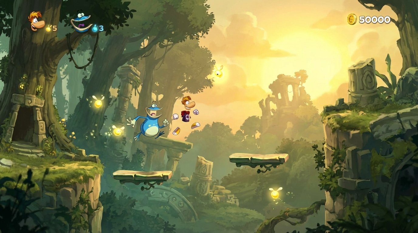 Rayman Legends game screenshot