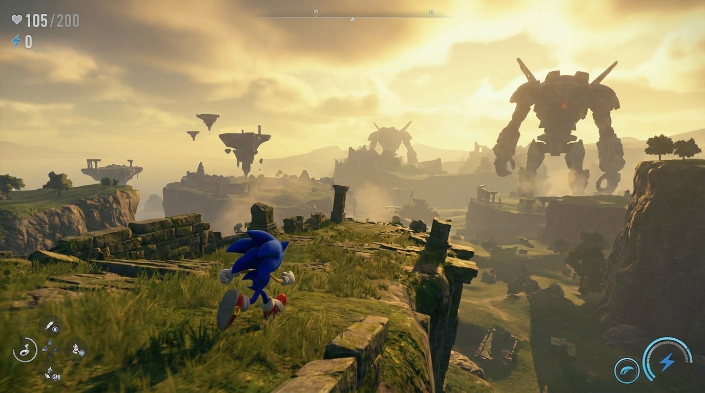 Sonic Frontiers game screenshot