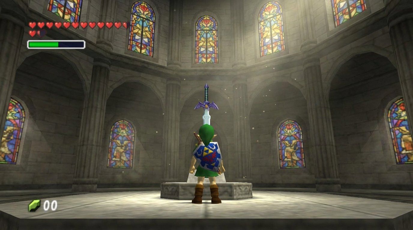 The Legend of Zelda: Ocarina of Time game screenshot