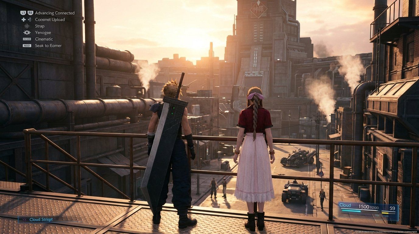 Final Fantasy VII game screenshot