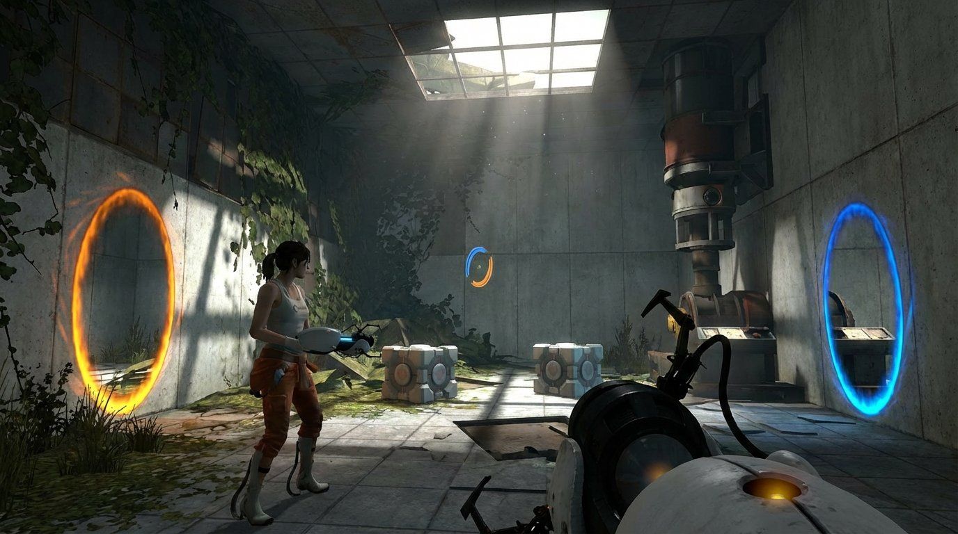 Portal 2 game screenshot