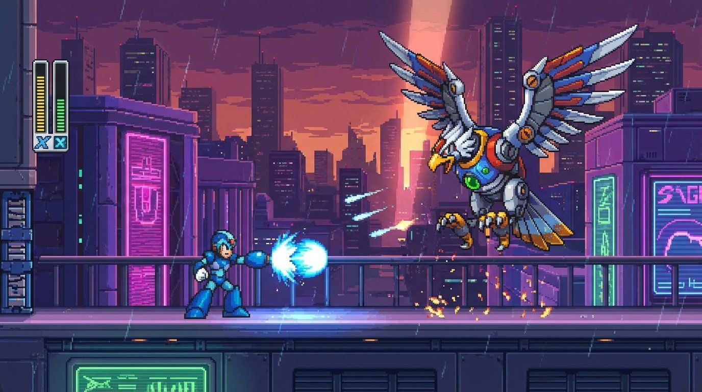 Mega Man X game screenshot