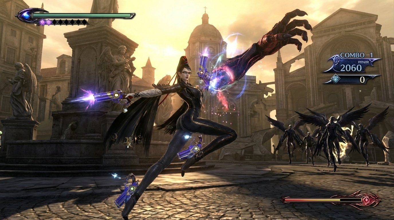 Bayonetta game screenshot