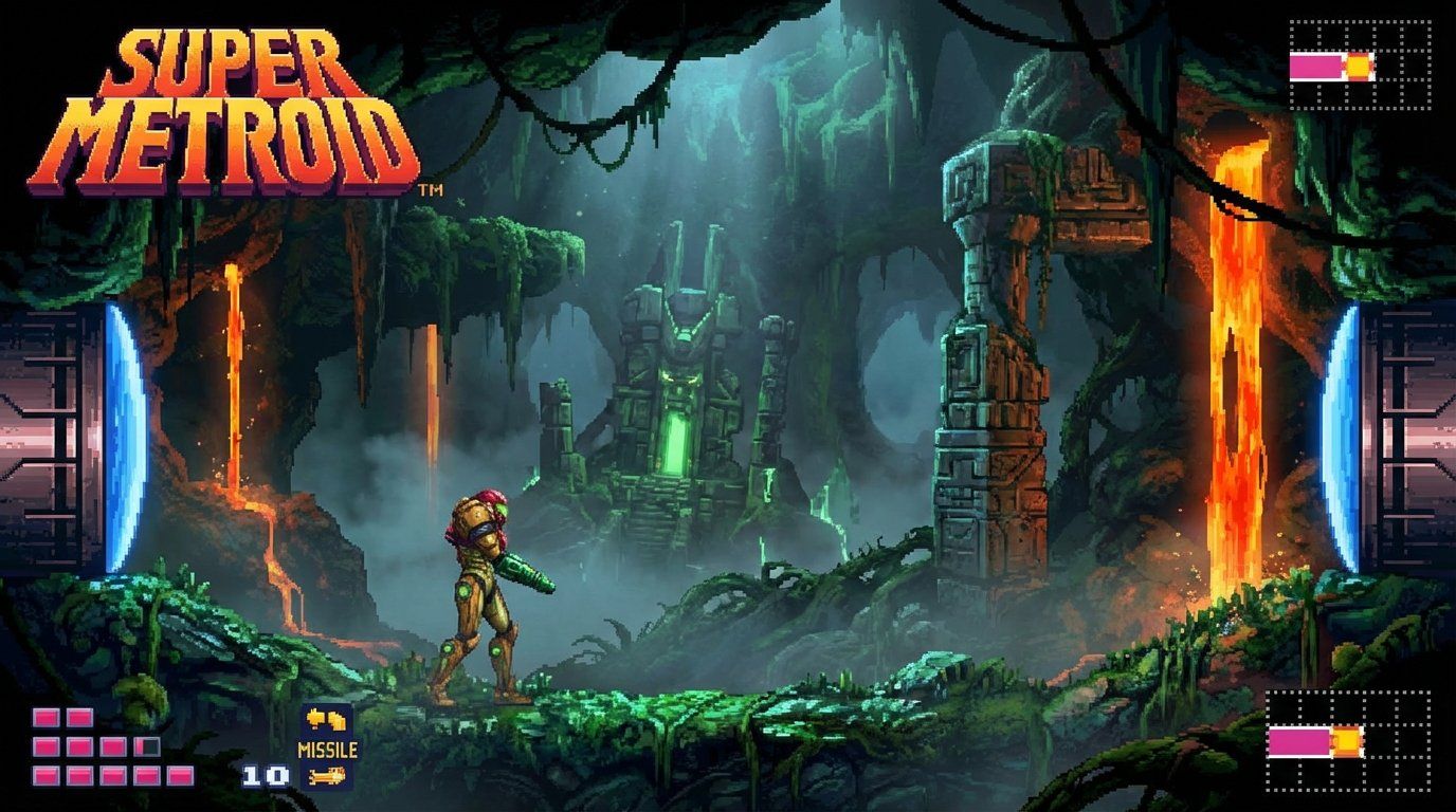 Super Metroid game screenshot