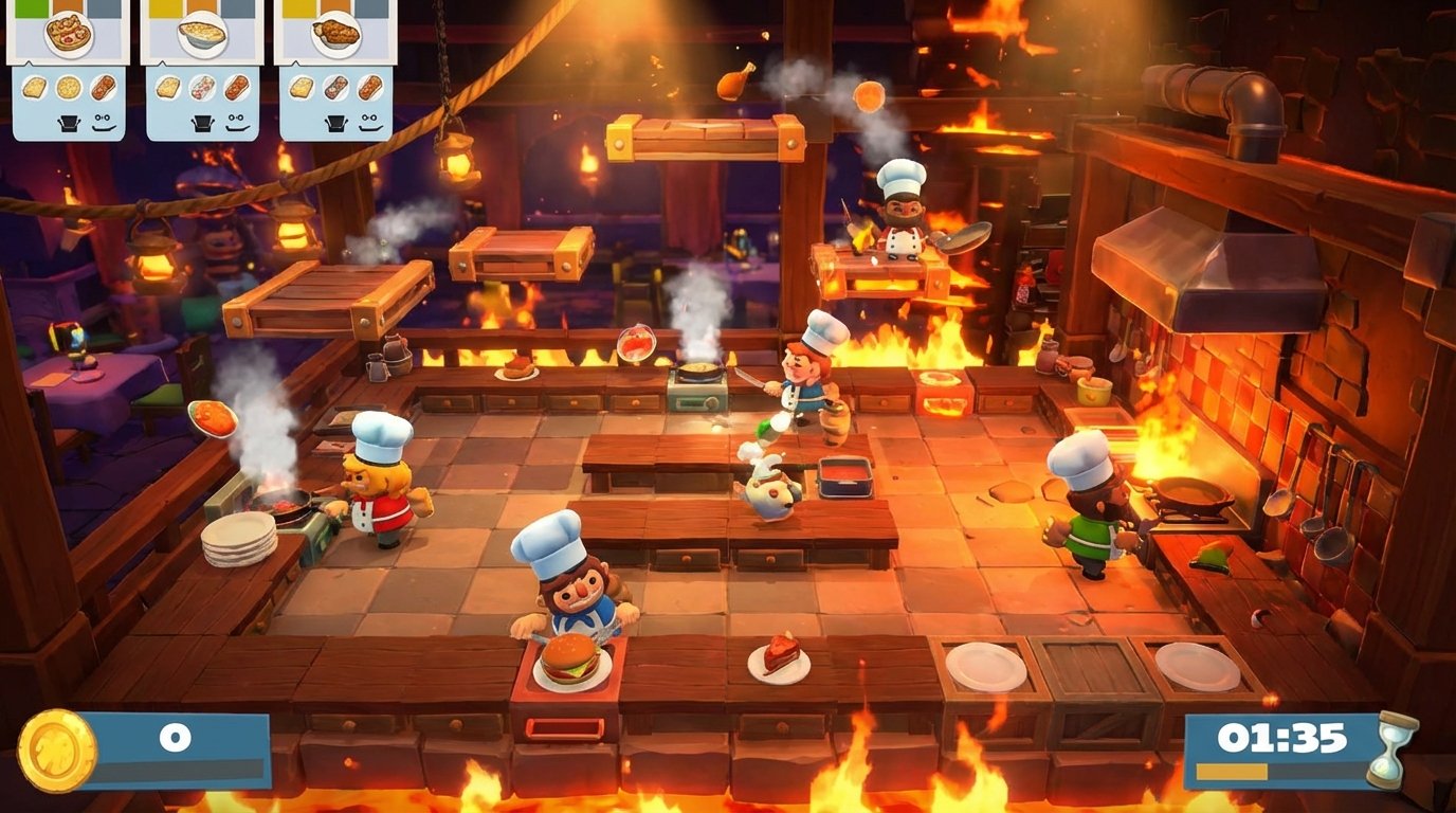 Overcooked! All You Can Eat game screenshot