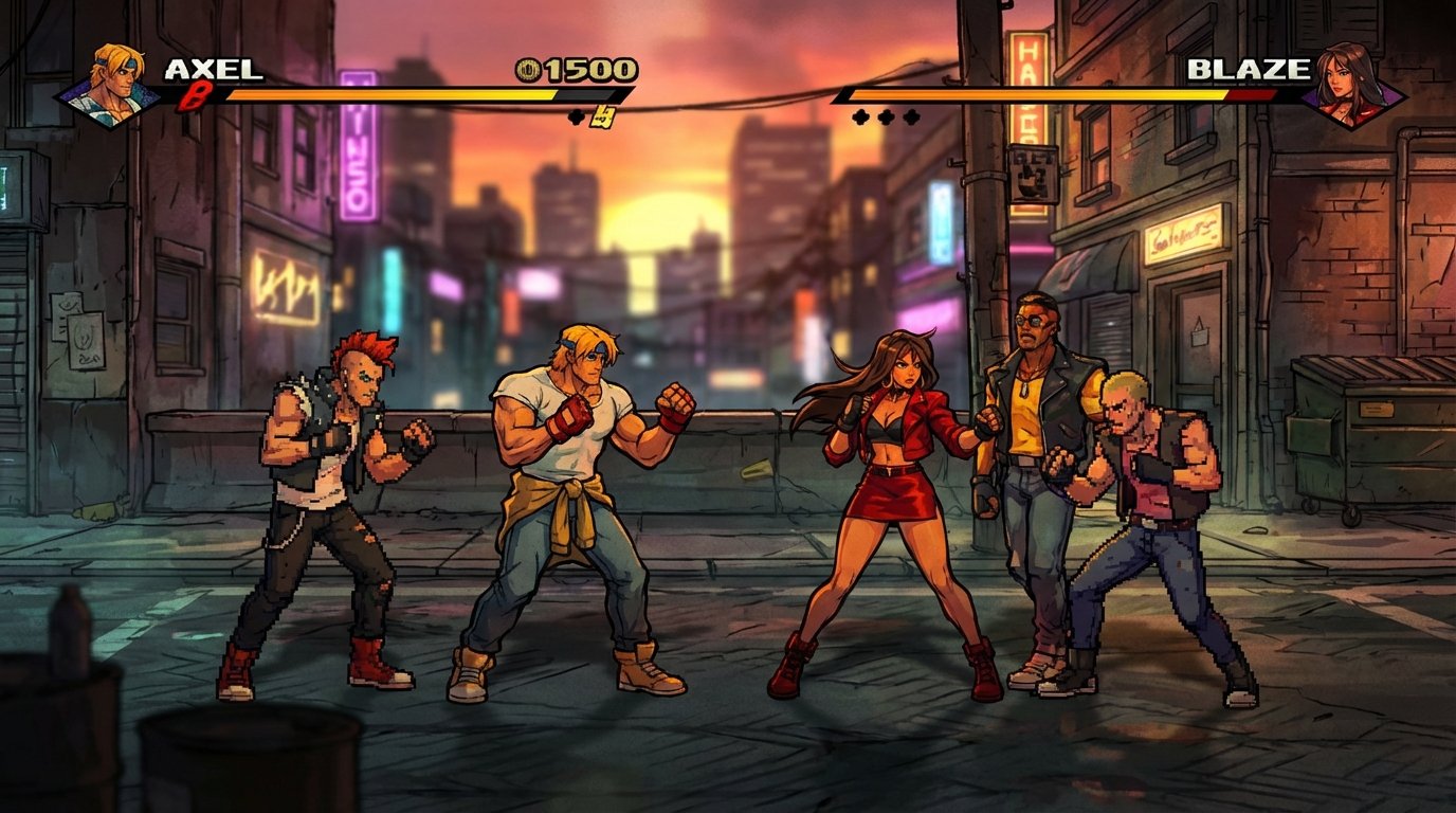 Streets of Rage 4 game screenshot