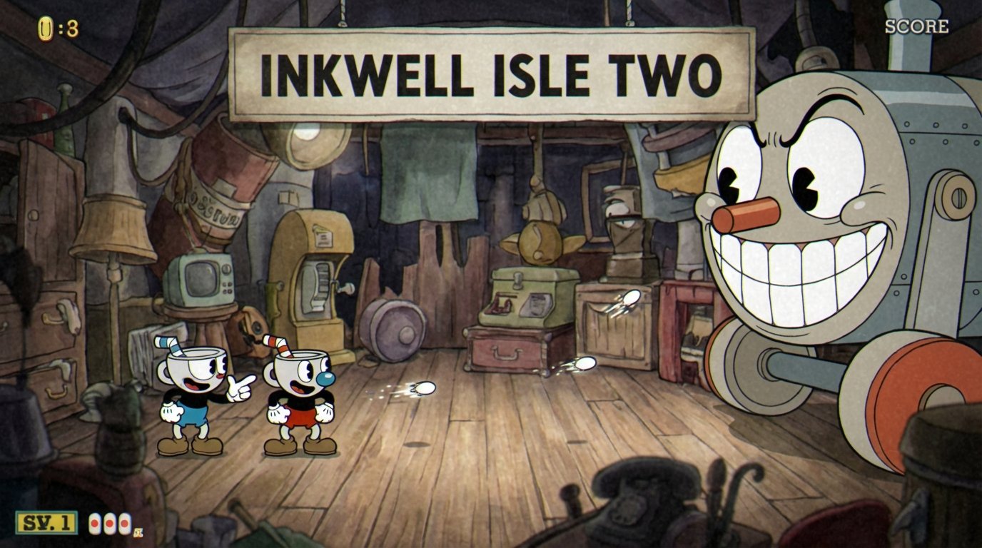 Cuphead game screenshot