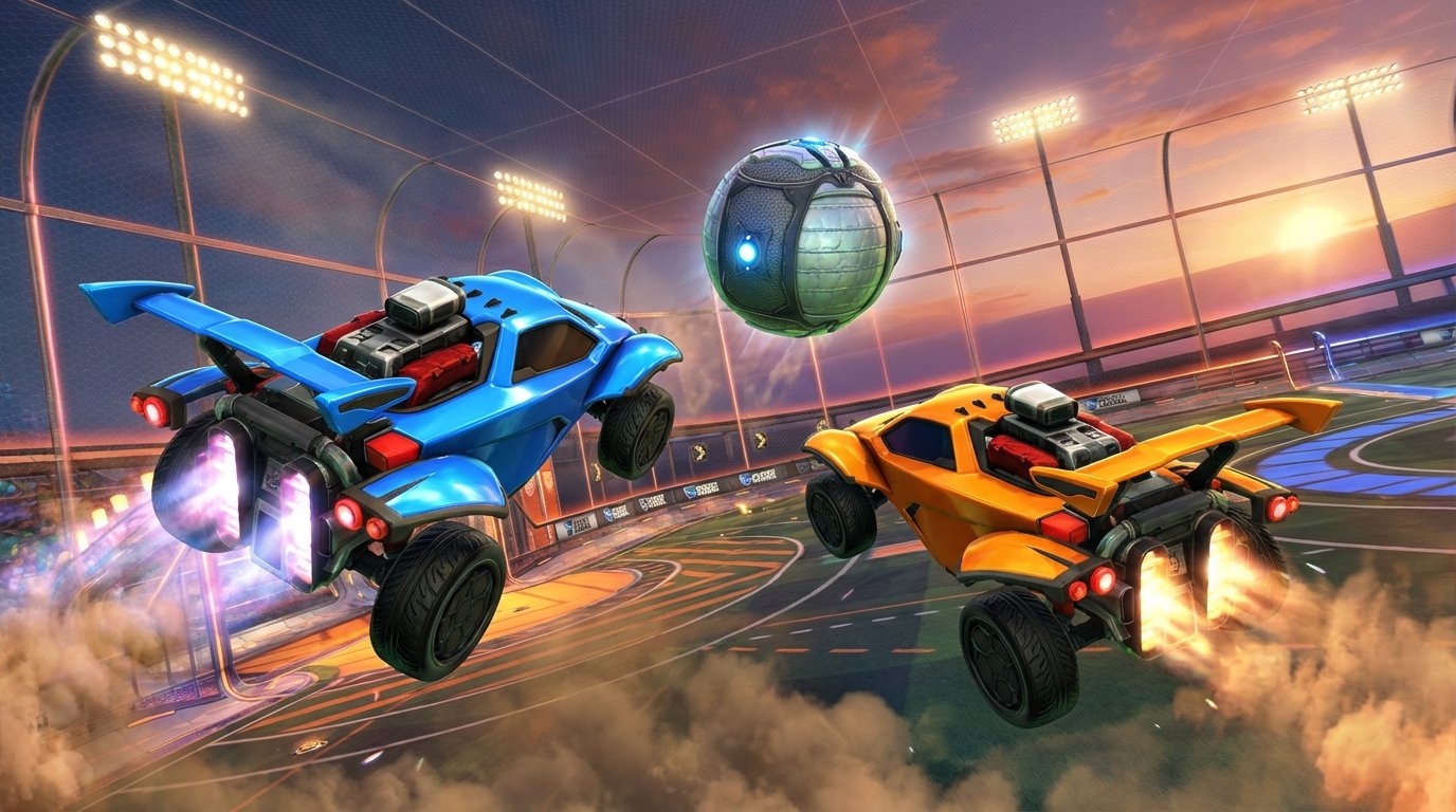 Rocket League game screenshot