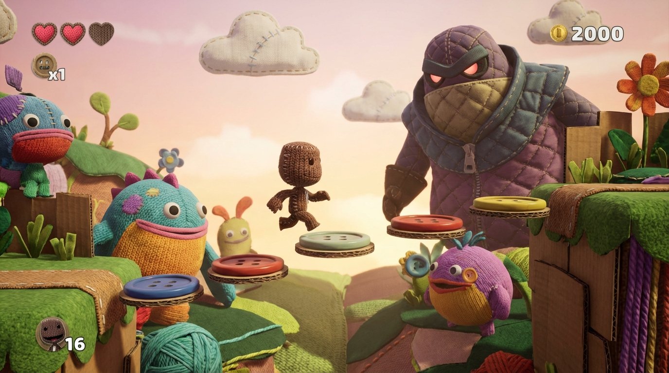 Sackboy: A Big Adventure game screenshot