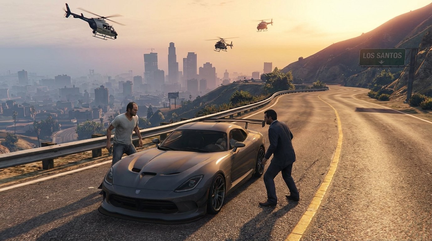 Grand Theft Auto V game screenshot