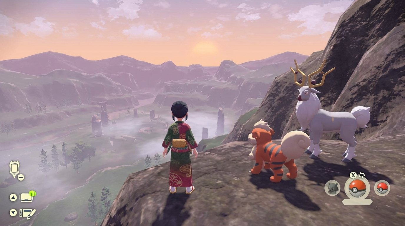 Pokémon Legends: Arceus game screenshot