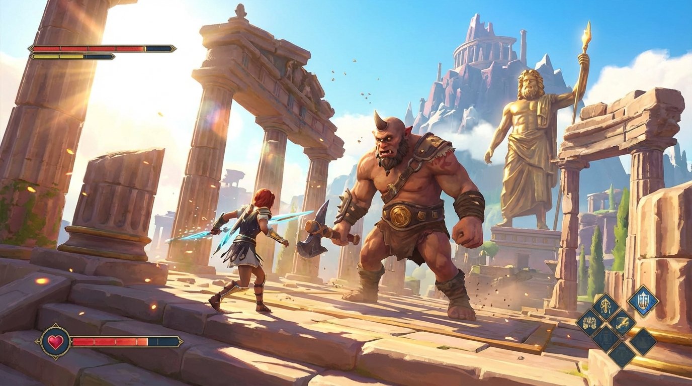 Immortals Fenyx Rising game screenshot