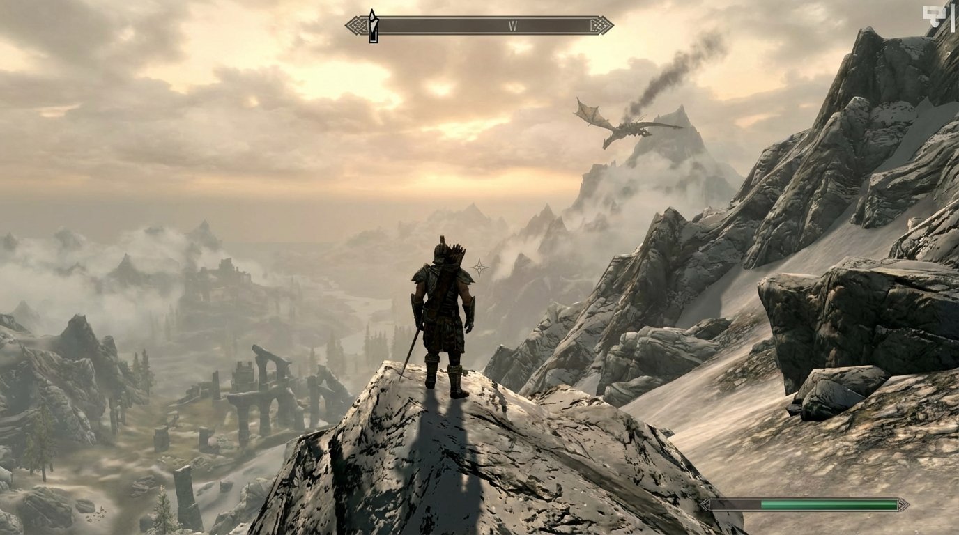 The Elder Scrolls V: Skyrim game screenshot