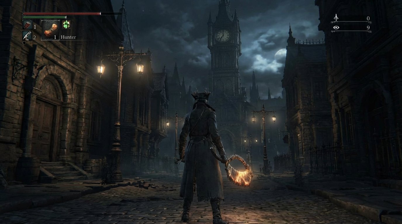 Bloodborne game screenshot