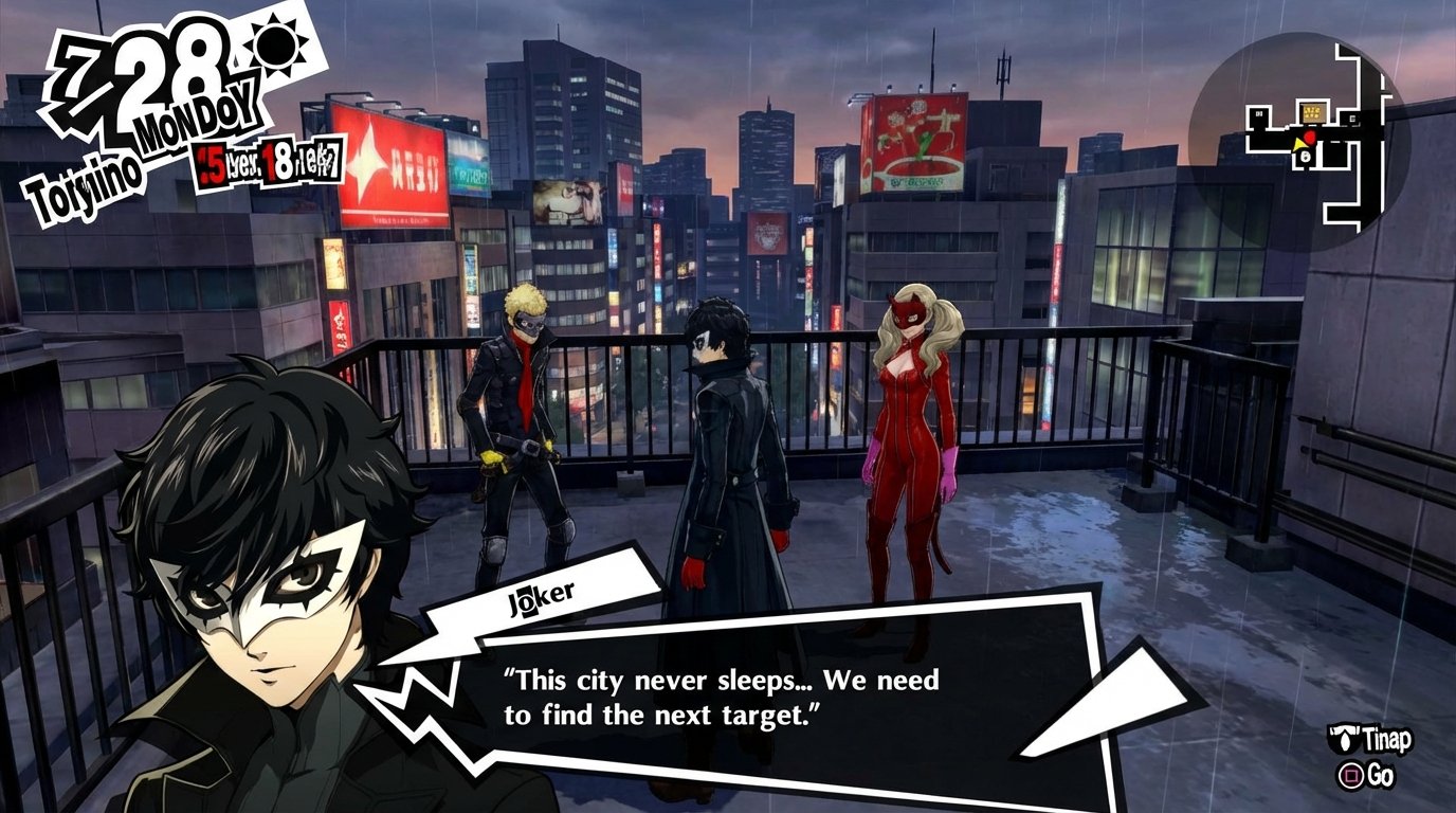 Persona 5 game screenshot