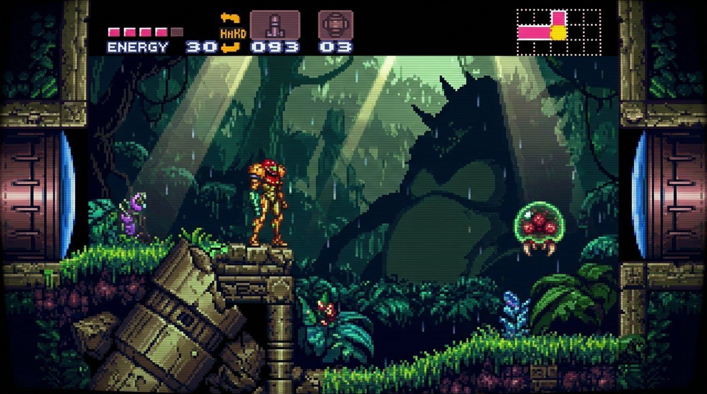 Super Metroid game screenshot