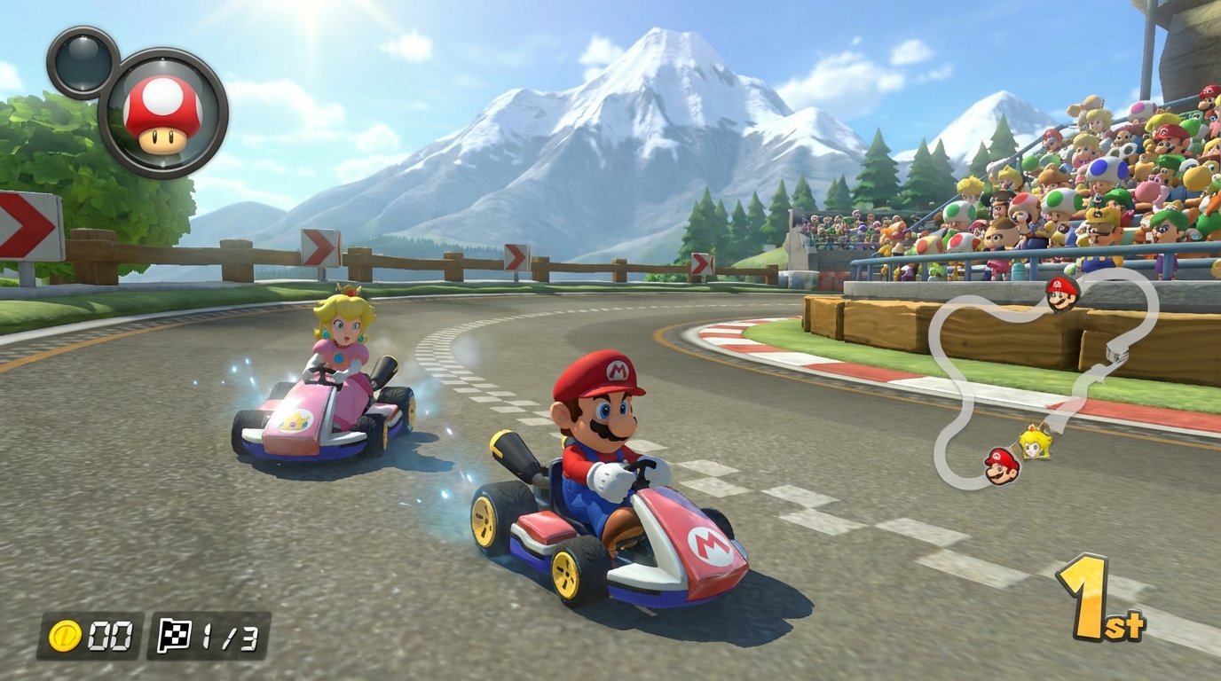 Mario Kart 8 Deluxe game screenshot