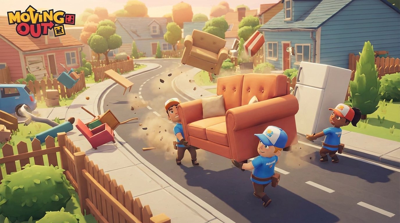 Moving Out game screenshot