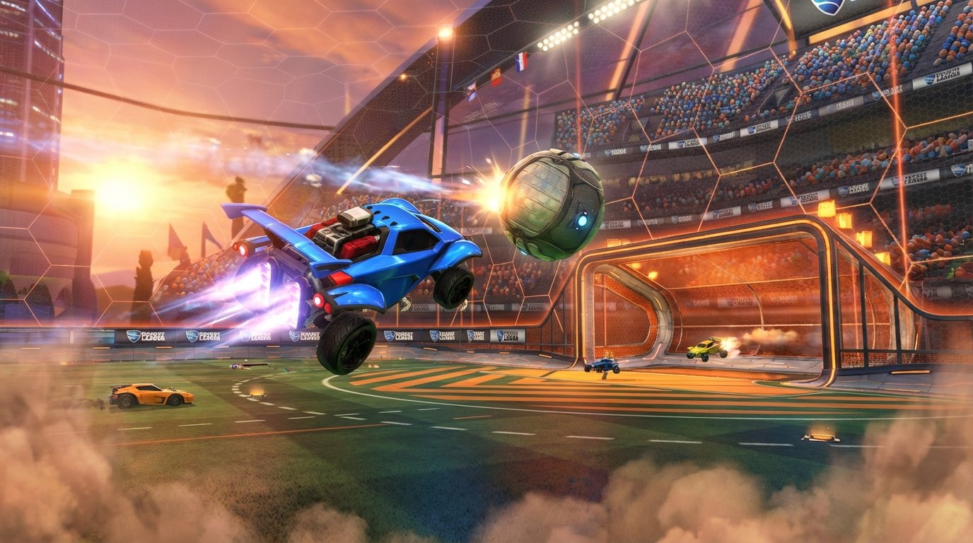Rocket League game screenshot
