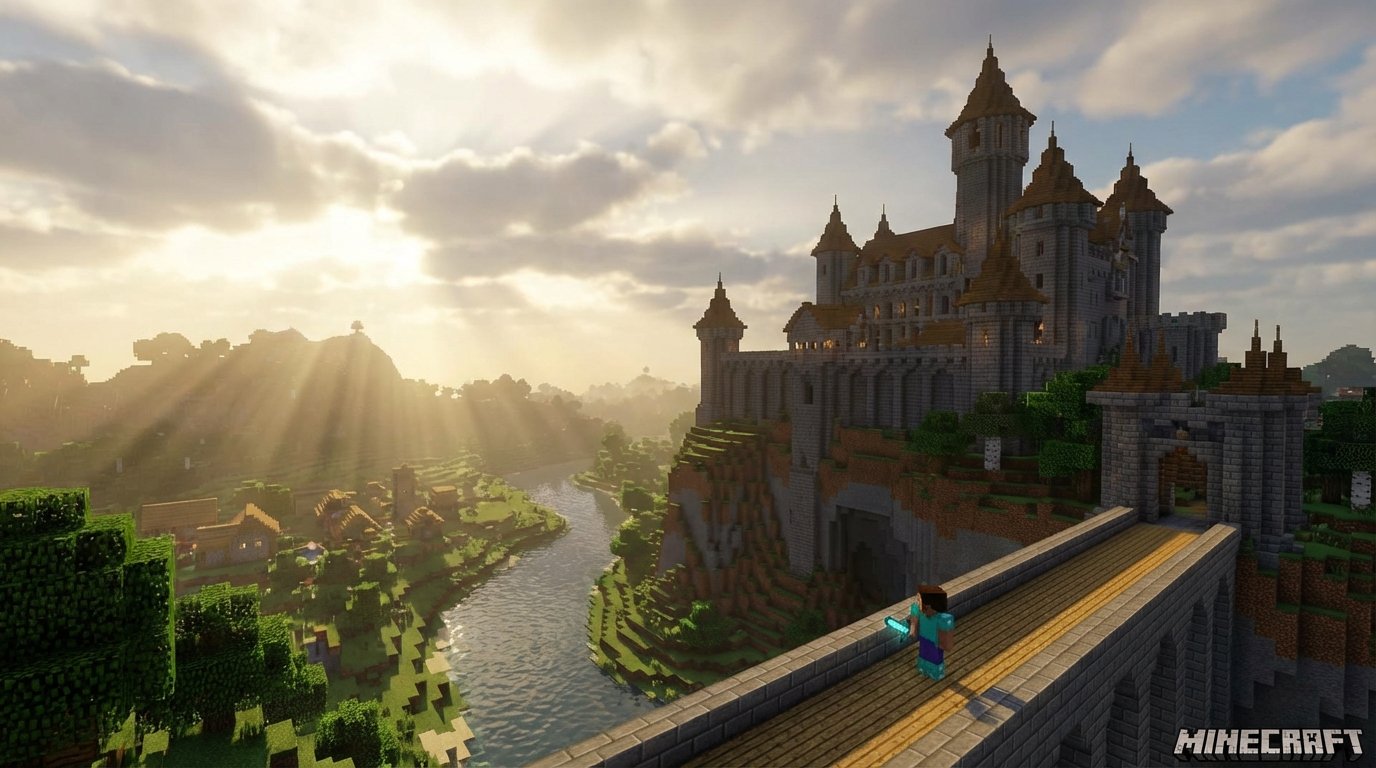 Minecraft game screenshot