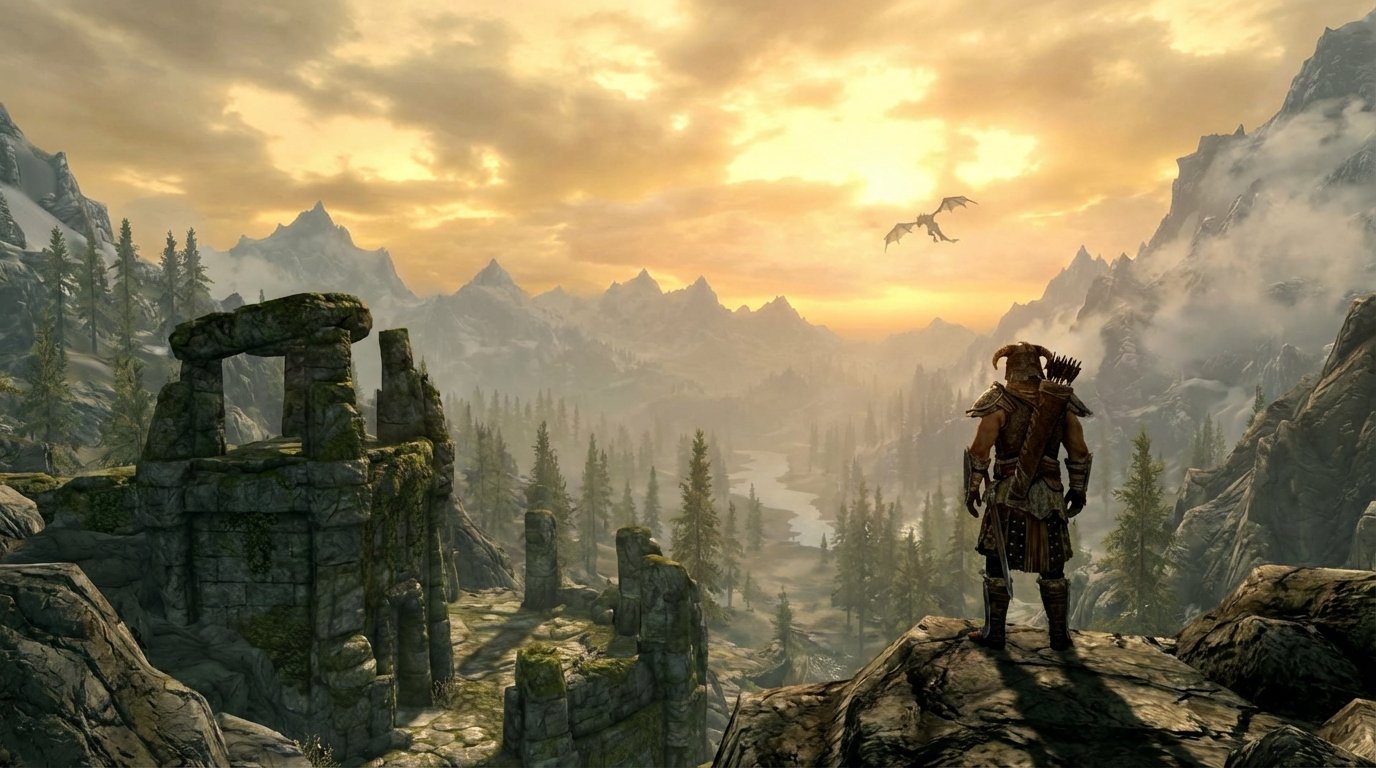 The Elder Scrolls V: Skyrim game screenshot