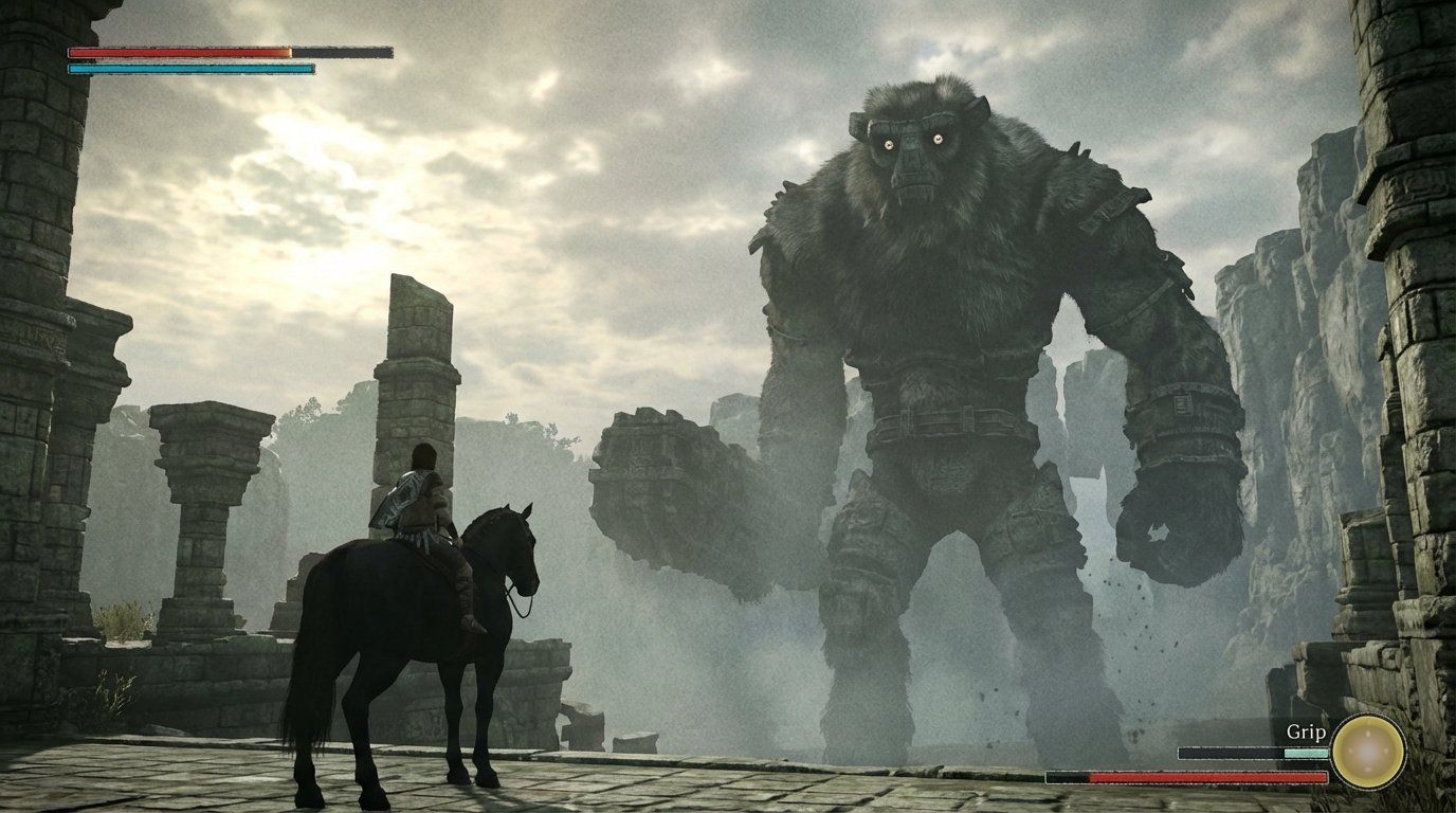 Shadow of the Colossus game screenshot