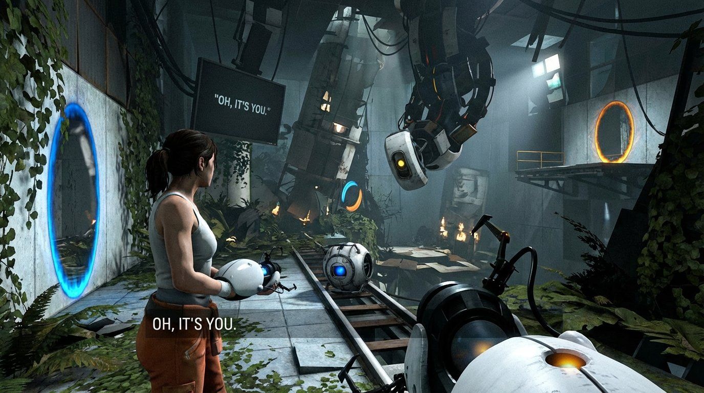 Portal 2 game screenshot