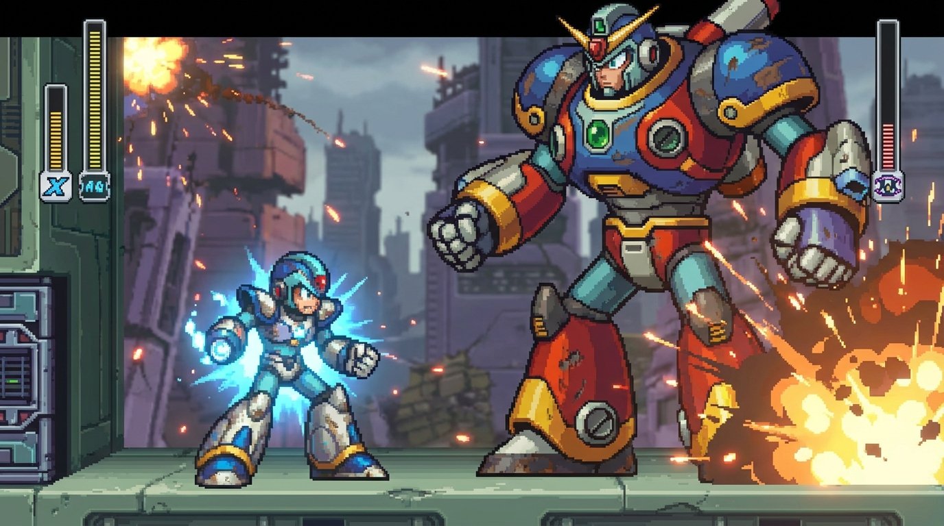 Mega Man X game screenshot