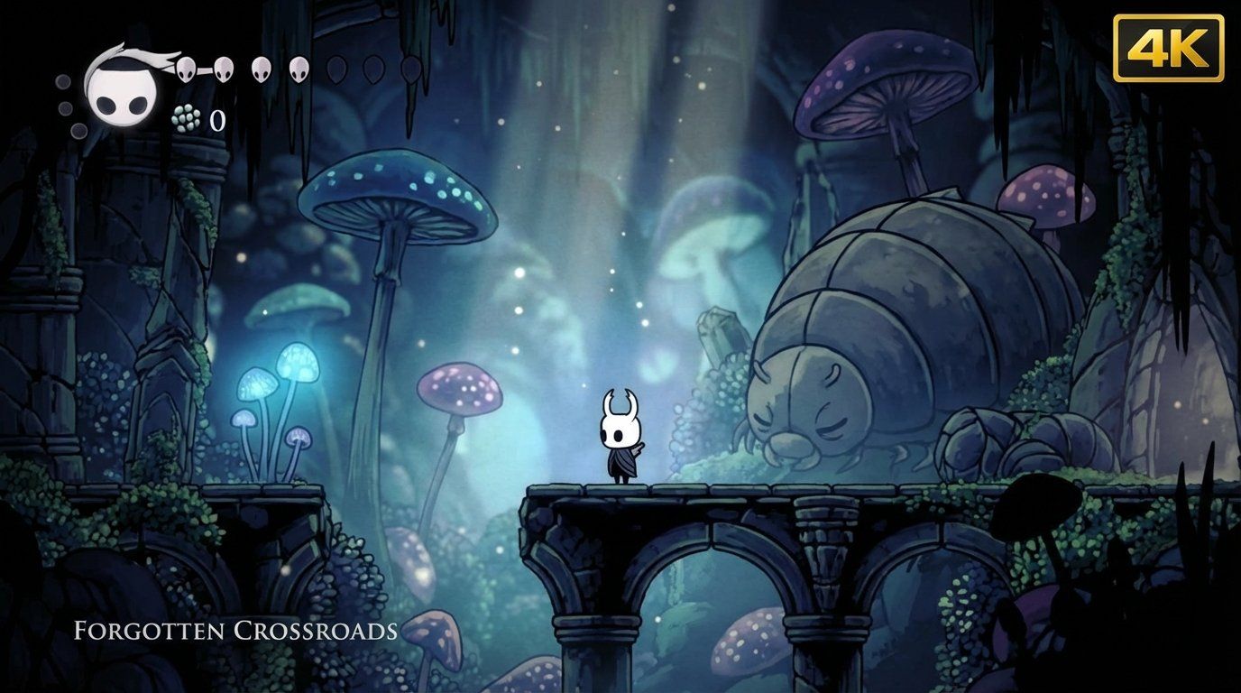 Hollow Knight game screenshot