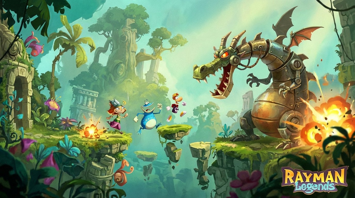 Rayman Legends game screenshot