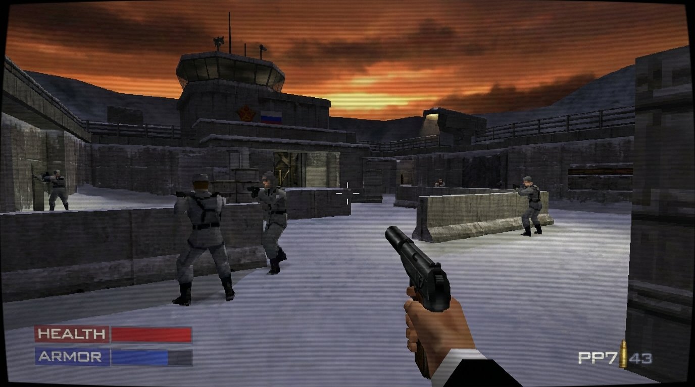 GoldenEye 007 game screenshot