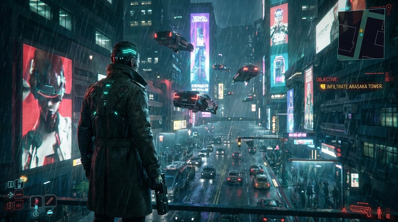 Cyberpunk 2077 game screenshot