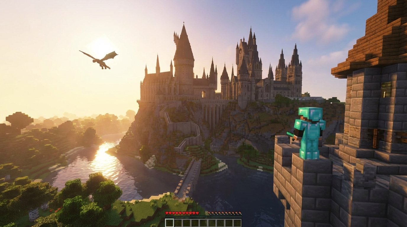 Minecraft game screenshot