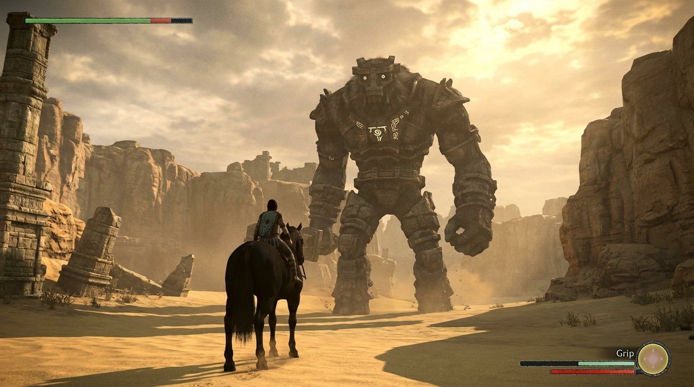 Shadow of the Colossus game screenshot
