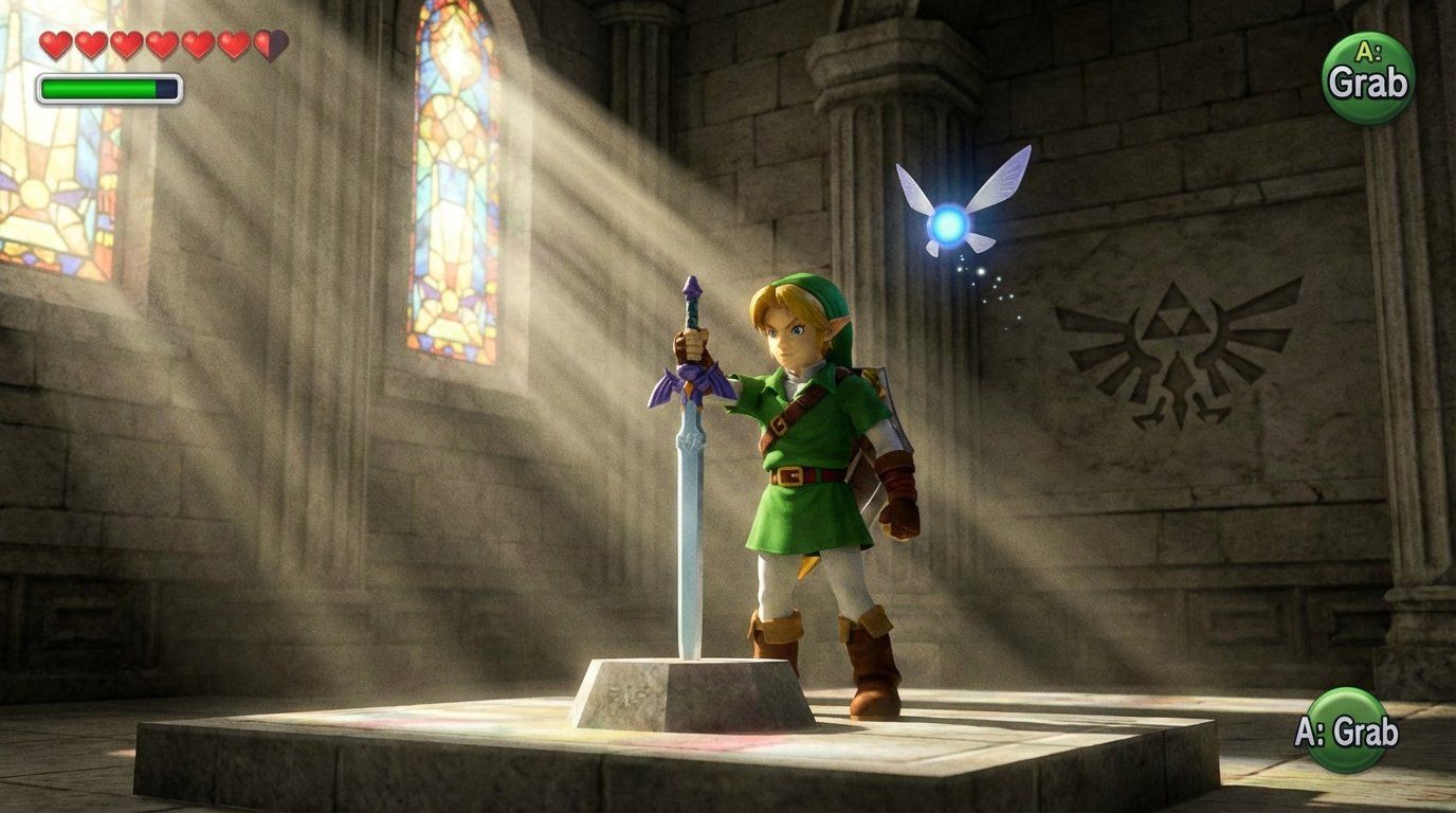 The Legend of Zelda: Ocarina of Time game screenshot