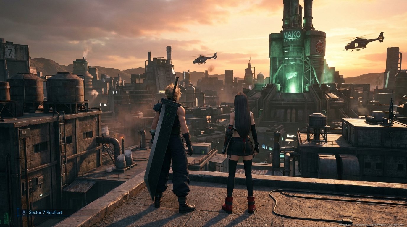 Final Fantasy VII game screenshot