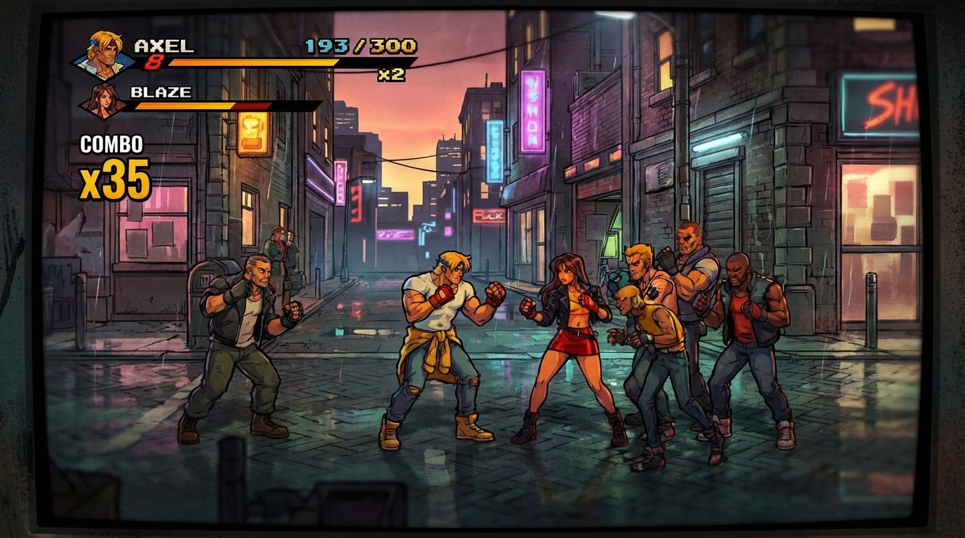 Streets of Rage 4 game screenshot