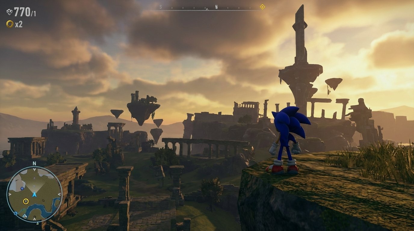 Sonic Frontiers game screenshot