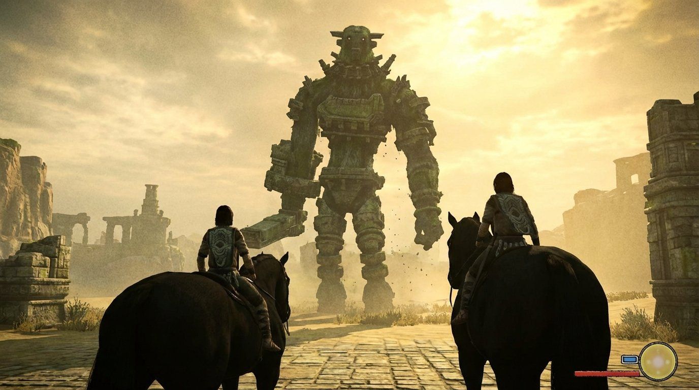 Shadow of the Colossus game screenshot