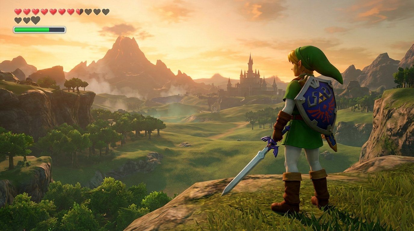 The Legend of Zelda: Ocarina of Time game screenshot