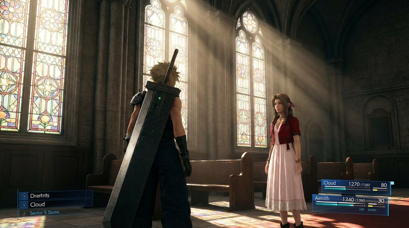 Final Fantasy VII game screenshot