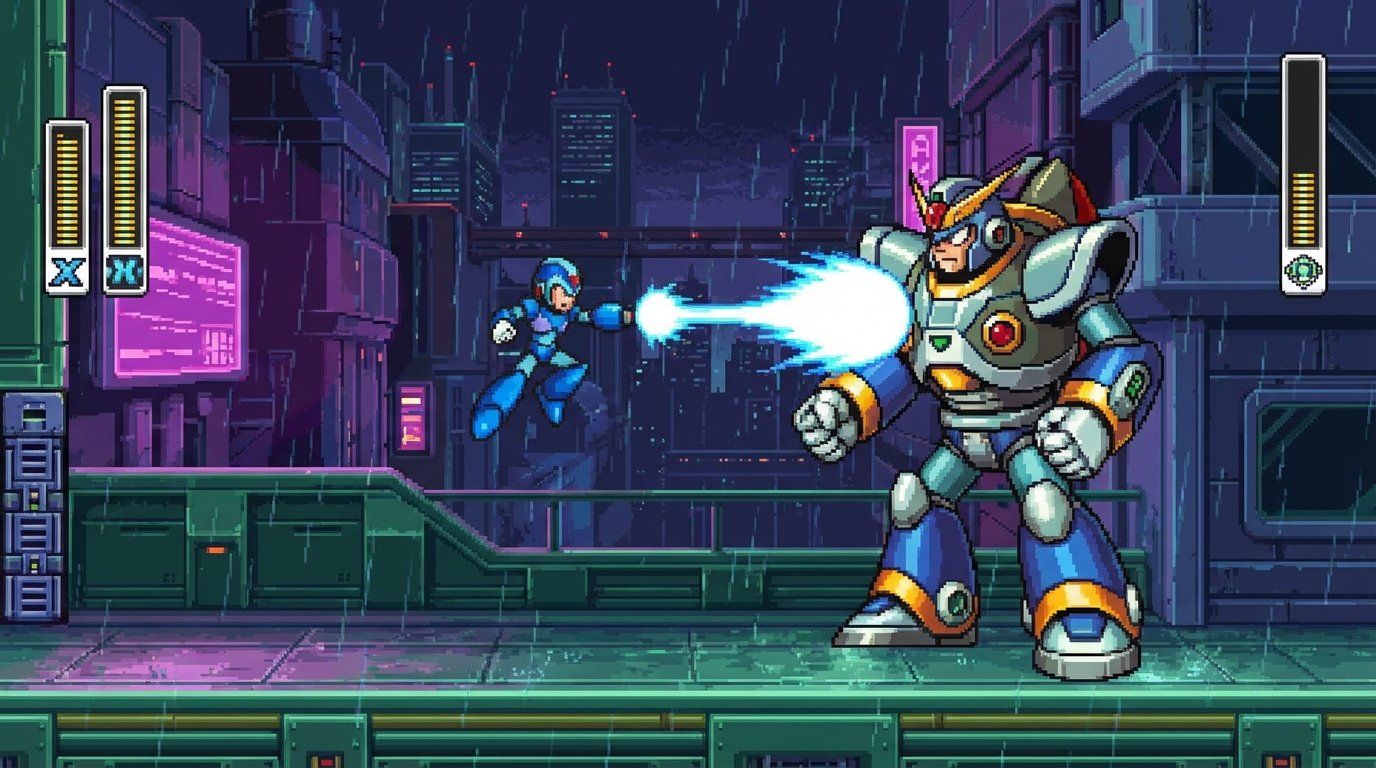 Mega Man X game screenshot