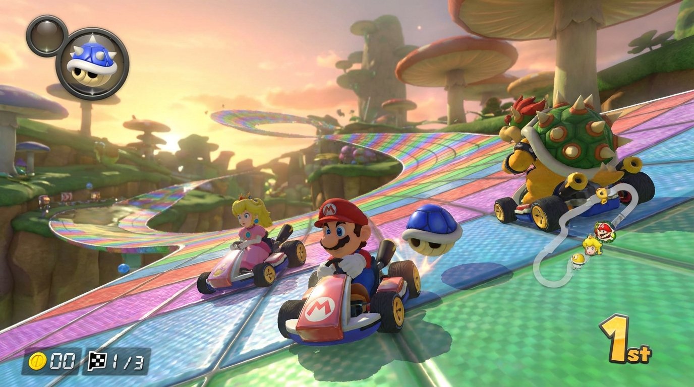 Mario Kart 8 Deluxe game screenshot