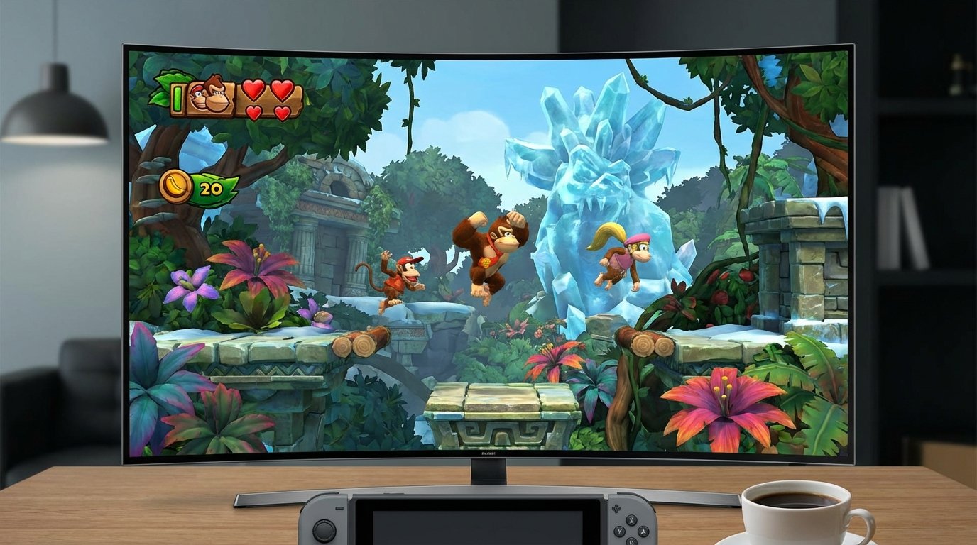Donkey Kong Country: Tropical Freeze game screenshot