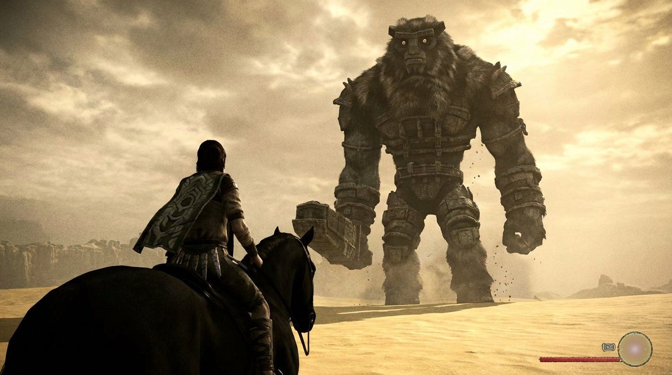 Shadow of the Colossus game screenshot