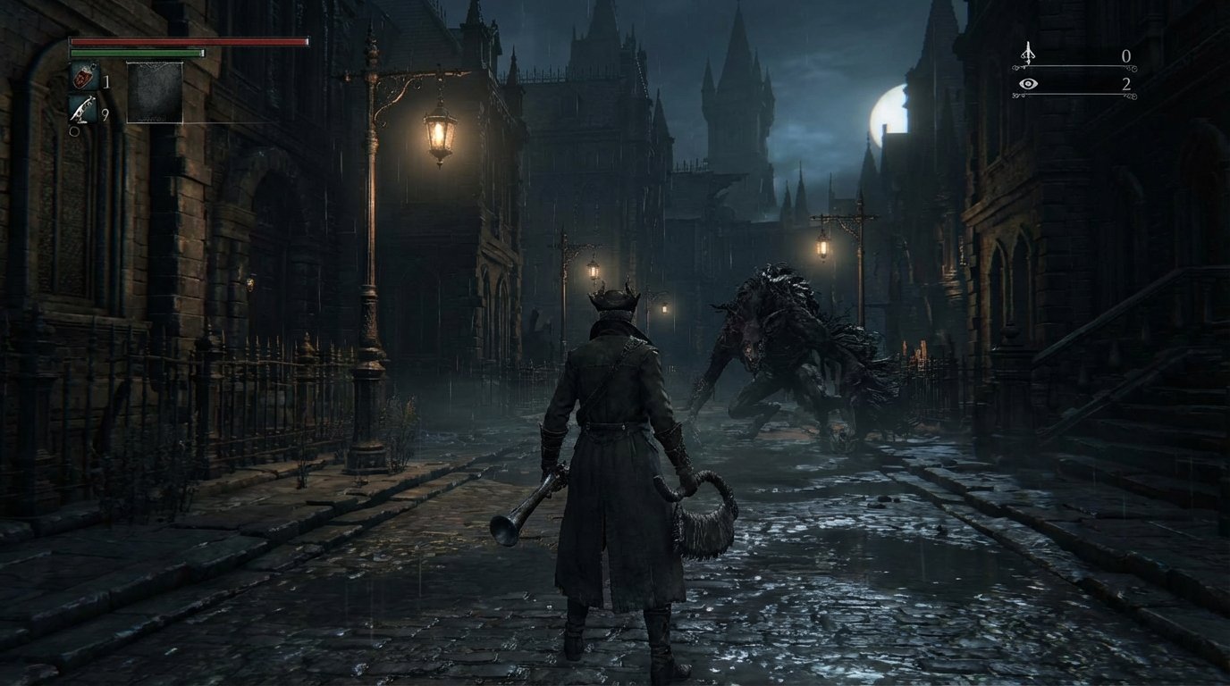 Bloodborne game screenshot